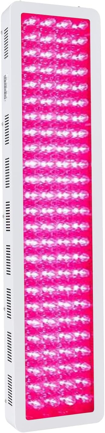 1000W LED Red Light Therapy Device110v, Near Infrared Light Panel Full Body 660nm 850nm Hanging Kit, Improve Sleep, Pain Relief, Skin Health, Anti-Aging, Energy, Recovery