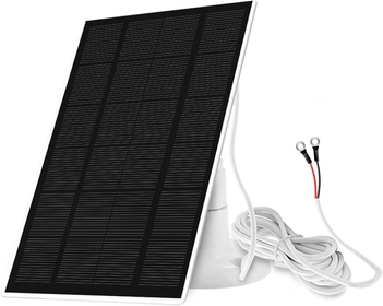 Solar Panel for Ring Doorbell Solar Panel Charger Compatible with Ring Video Doorbell 2 (not for 2nd), Video Doorbell 3, Video Doorbell 3+, Doorbell 4 & Doorbell Plus,Google Nest Doorbell, Eufy Camera