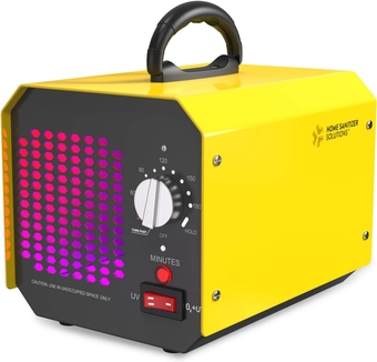 Ozone Generator for Home and Commercial Use - Sterilizes Air with Sanitizing Effect - 10,000mg/h, O3 Air Purifier and Ionizer Machine