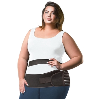 Obesity Belt Stomach Holder - Plus Size Men and Women's Big Belly Support Band Girdle for Hanging Stomach, Pendulous Abdominal Support, Lower Tummy Fat Lifter Pannus Sling (XL)