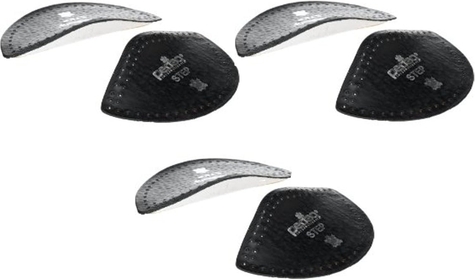 Step | Arch Support Inserts | Durable Foot Arch Support for Flats | Arch Pad and Inserts for Shoes | Self-Adhesive | Ideal for Comfort and Relief | Black | Medium 3 Count