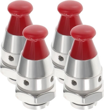Olla Pressure Cooker Accessories 4pcs Universal Cooker Jigger Valve Replacement Pressure Cooker Jigger Valve Exhaust Valve Steam Canner