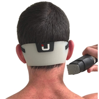 Edgp 2.0 - Neckline Shaving Template and Hair Cutting Guide | DIY Self Haircutting System | Hands-Free Cut, Trim & Shaving se for Line ps | Flexible Durable High-Grade Silicone Stencil