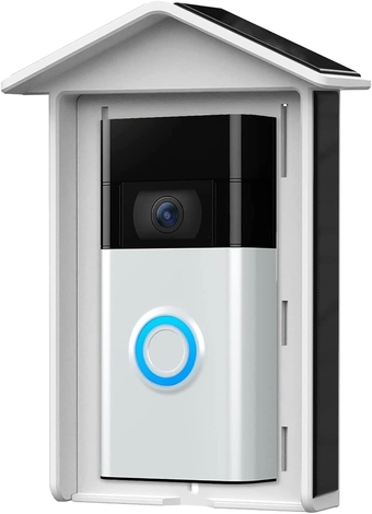 Solar Charger for Video Doorbell, Compatible with Video Doorbell 2nd Gen 2020, Non-Wired Video doorbells with Micro USB Port, Waterproof Continuous Power