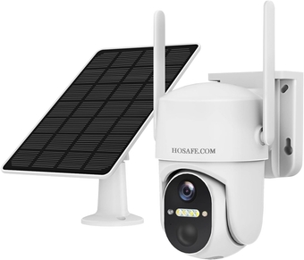 Solar Security Cameras Wireless Outdoor Battery Powered, Pan Tilt WiFi Camera for Home Security, 2K HD Video Surveillance Color Night Vision, 2 Way Talk, PIR Human Motion Detection, Phone App Alerts