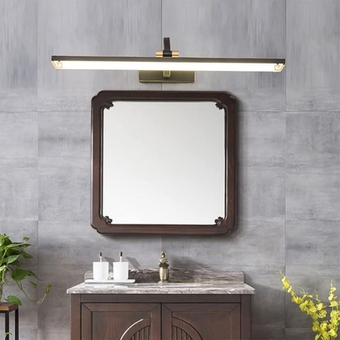 Mirror Light Modern LED Vanity Light Bathroom Bedroom Lighting Moisture-Proof Mirror Light Anti-Fog Wall Light Cabinet Lighting Wandlamp Badkamer Makeup Lamp Bedside Wall Lamp 53cm