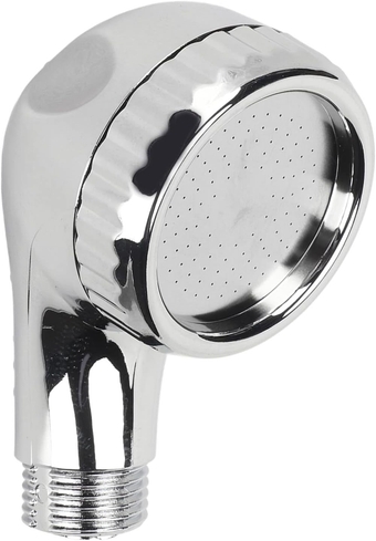 Silver Shower Head, High Pressure Water Spray Shower Head with Anti Slip Design, Shower Attachment for Hair Salon, Pet Spa and Home Use
