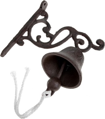 Door Bells Hanging Wall Mounted doorbell Accent Wall Bells Farm Bell Vintage Wall Bell Bird doorbell Door knockers Vintage Home Decor Cast Iron Doorbell American Country Wind Chime