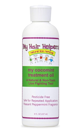 CocoMint Coconut Oil and Peppermint Lice Treatment for Kids 8 fl ounces Treats 1-2 People