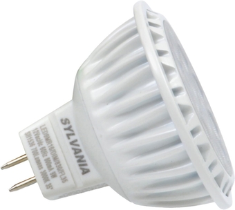 SYLVANIA Ultra LED Light Bulb dimmable 9W Replacing 50W Halogen MR16 12V / G4 Bi-Pin Base / 3000K - warm white