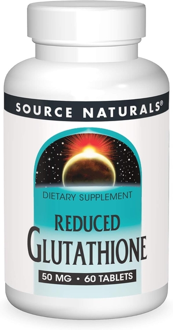 Glutathione, Supplement For Liver Support, 50mg - 60 Tablets