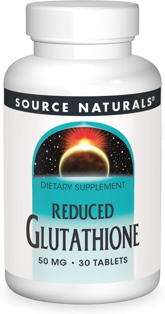 Glutathione, Supplement For Liver Support, 50mg - 30 Tablets