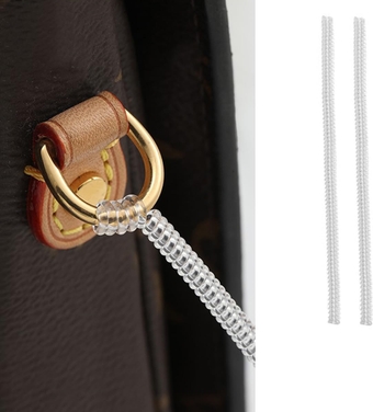 Hardware Transparent Protective Cover to Prevent Metal Abrasion, Anti-Oxidation for Bag Hardware（Coarse Rounded）