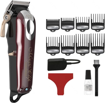 Hair Clippers for Men Professional, an Adjustable Taper Lever with 100+ Minute Run Time Cordless Clippers Professional Barbers, Minute Run Time for Barbers and Stylists