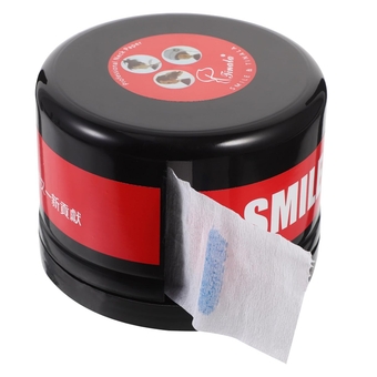 Hairdressing Paper Storage Box Disposable Barber Paper Neck Strips Dispenser Box Neck Paper Roll Holder Container for Haircutting Barbershop Supplies