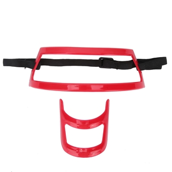 Neckline Shaving Template, Plastic Men's Neck Hair Cut Guide Self‑Haircut Trimming Tools Hair Shaving Guide for Salon for Home