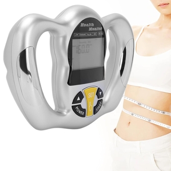 Handheld Body Fat Measuring Instrument, BMI Meter Fat Weight for Home Salon & Gym, Body Fat Scale for Man & Woman Keeping Fit