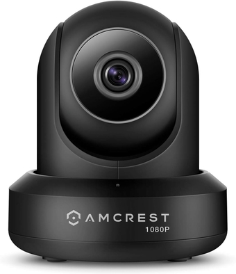 New 1080p WiFi Camera Indoor, 2MP Pan/Tilt Home Security Camera, Auto-Tracking, Motion & Audio Detection, Privacy Mode, Enhanced Browser Compatibility, H.265, Two-Way Talk IP2M-841B-V3 (Black)