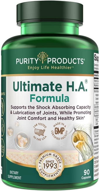 Ultimate H.A. Formula - Clinically Studied BioCell Collagen - Dynamic Hyaluronic Acid Support for The Joints and Skin - 90 Count - from