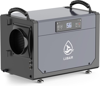 120 Pints Commercial Dehumidifiers for Basement,Crawl Space Dehumidifier with Drain Hose, Industrial Dehumidifier for Large space,Optional Remote Control,Whole House,Auto Defrose,5 Years Warranty