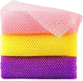 3 Pcs African Exfoliating Net Sponge African Bath Sponge