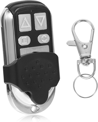 Car Key Chain Garage Garage Door Door Remote Key Fob Cloning Key Fob Keyless Entry Car Alarm Remote Replacement Garage Opener Car Keychain Auto Parts Key Chain Abs Led