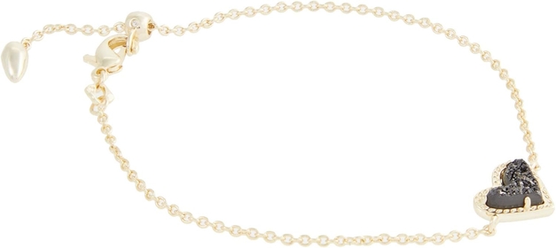 Ari Heart Link Chain Bracelet for Women, Fashion Jewelry