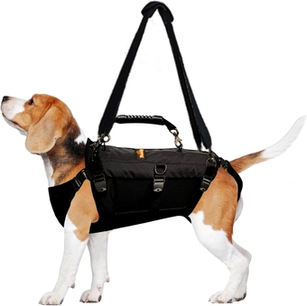 Sturdy Dog Lift Harness Full Body Support & Mobility Aids System - 5-in-1 Lifting Support, Carry Sling, Vest Harness, Back Brace, and Anxiety Vest - Endorsed by Shark Tank (Medium)