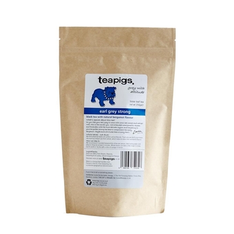 Strong Darjeeling Earl Grey Herbal Loose Tea, 250g, Citrus Bergamot & Lime, Strong, Bold Black Tea Blend