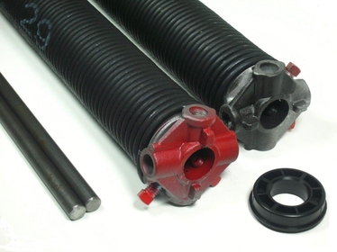 Thaisan7 Garage Door Torsion Springs Pair For Home Improvement .250 X 1 3/4" ID X Spring Length: 29" (Without Winding Rods, with Center Nylon Bushing)