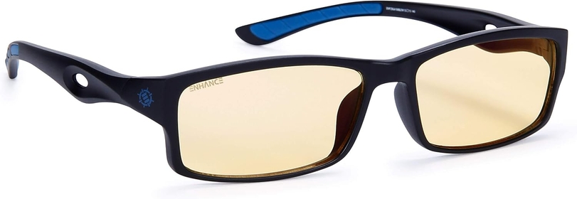 Battle Lens Blue Light Blocking Glasses - Gaming Glasses - Durable Blue Light Blocking Gaming Glasses for Men, Women - Reduces Eye Strain, Blue Light, Glare - Video Games, Computer, TV