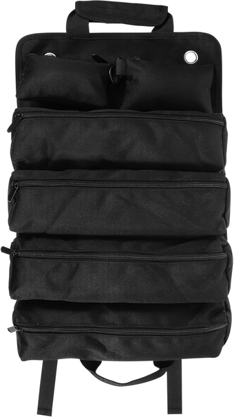 Roll Toolkit Canvas Tool Organizer Tool Organizer Bag Plumber Tool Bag Small Tool Bag Tool Storage Pouch Storage Bags for Travel Tool Pouch Tool Bags Oxford Cloth Tool Holder Car