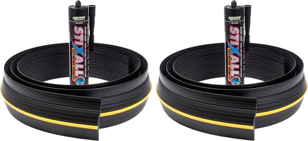 Original 10'6" + 12'5" Bundle Ultimate Garage Door Threshold Floor Seal Kit