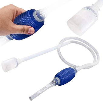 Aquarium Siphon, Fish Tank Gravel Cleaner Kit, for Small Fish Tanks and Aquarium, 65-inches