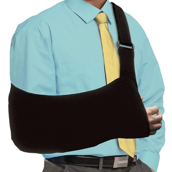 Brownmed - Joslin Sling Ultimate Arm Sling - Arm Sling for Men & Women to Support Shoulder, Elbow, or Wrist Injury - Arm Immobilizer, Shoulder Stabilizer & Rotator Cuff Support - Goliath
