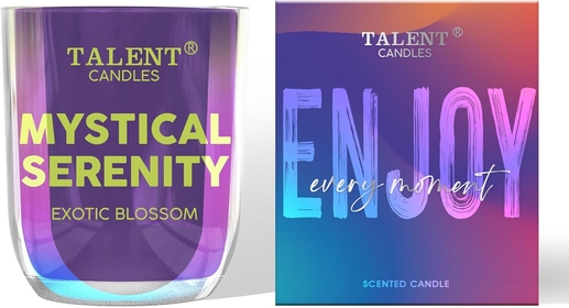 Scented Candles Enjoy Collection of Jar Candles, Natural Soy Aromatherapy Candle, Gift for Women and Men - Exotic Blossom