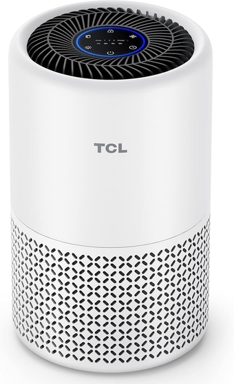 Breeva A1C Air Purifier for Home, Bedroom, Up to 438 ft², Auto Mode, 3-Stage filtration, H13 True HEPA Filter, Smoke & Odor Blocker, Pre-Filter (A1C14W)
