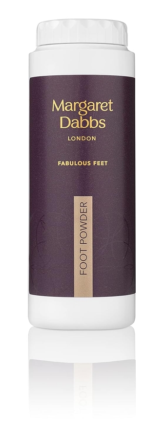 London Fabulous Feet Soothing Foot Powder to Nourish, Protect and Keep Feet Comfortable Lemon Scented 50g