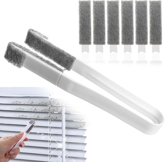Blind Cleaner Duster Tool for Window Blinds,Washing Equipment for Window Shutters,Ceiling Fan,Car Vents and Air Conditioner Household Cleaning Dust Brush Home Gadgets with 6 Brushes