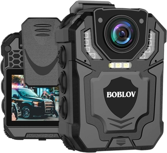 T5 128GB 1440P Body Camera with Audio Recording,Built-in SD Card, Two Batteries with Dock, Wearable Police Body Camera for Law Enforcement, Night Vision, File Protection