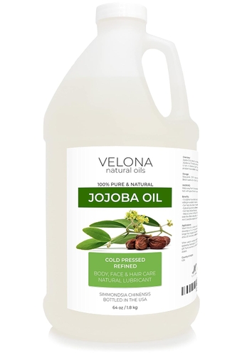 Jojoba Oil 64 oz | 100% Pure and Natural Carrier Oil | Clear, Refined, Cold Pressed | Moisturizing Face, Hair, Body and Skin Care | Use Today - Enjoy Results