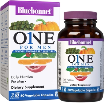 Nutrition Men’s One Vegetable Capsule, Whole Food Multiple, K2, Organic, Energy, Vitality, Non-GMO, Gluten, Soy & Milk Free, Kosher, 3 Month Supply, 90 Count
