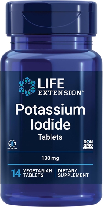 Potassium Iodide 130mg 14 Tablets