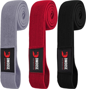 Fabric Resistance Bands for Working Out, Long Workout Bands, Pull Up, Thick Cloth, Long Resistance Band, Non Slip Long Bands for Working Out for Women & Men