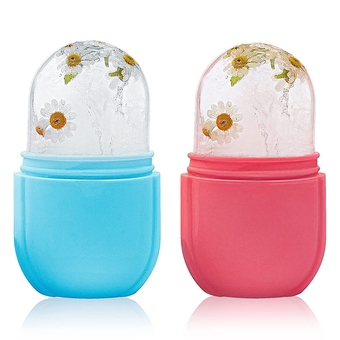Ice Roller for Face and Eye, Silicone Ice Mold Face Massage, Facial Beauty Ice Roller Skin Care Tools, Face Ice Roller Skin Care Kit,Remove Fine Lines,Shrink Pores