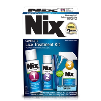 Complete Lice Treatment Kit, Lice Treatment for Hair, Lice Spray for Home, Lice Comb