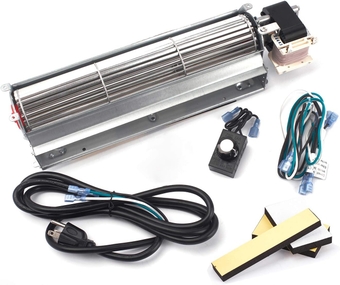 Replacment Fireplace Blower Kit for Desa Tech, FMI, Vanguard, Vexar, Astria Fireplace, GA3560A GA3700 GA3650 GA3750A BK BKT Fireplace Blower Fan Kit for Comfort Flame, Comfort Glow