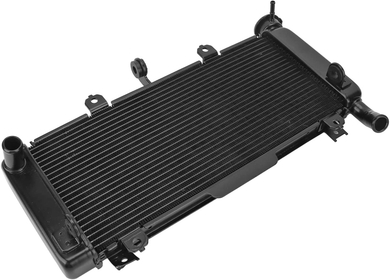 Oil Cooling Radiator, Rustproof Metal Reliable Motorcycle Radiator Strong for Motorbike Accessory Replacement for 400 2018‑2021