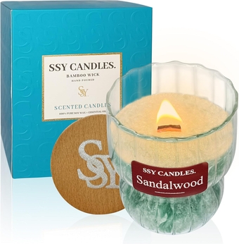 Scented Candle Jar Aromatherapy Candle Fragrance Soy Wax Candles Handmade Dinner Candles Relieve Stress Home Decoration, Candles Gifts for Women
