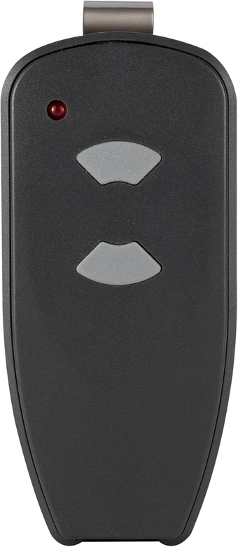 M3-2312 315 MHz 2-Button Garage Door Opener Remote Compatible with Marantec M4500e, M4700e, Martin DC3700, DC2500 with Sun Visor Clip, Gray, 1 Pack